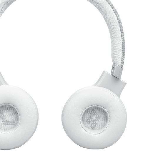JBL Live 670NC - White - Wireless On-Ear Headphones with True Adaptive Noise Cancelling - Detailshot 3